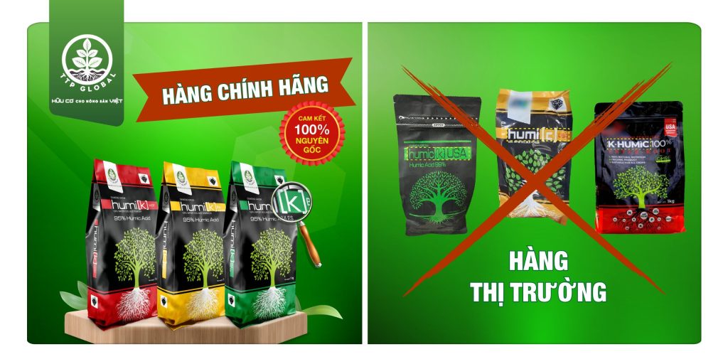 Cách nhận biết Humic Mỹ chính hãng